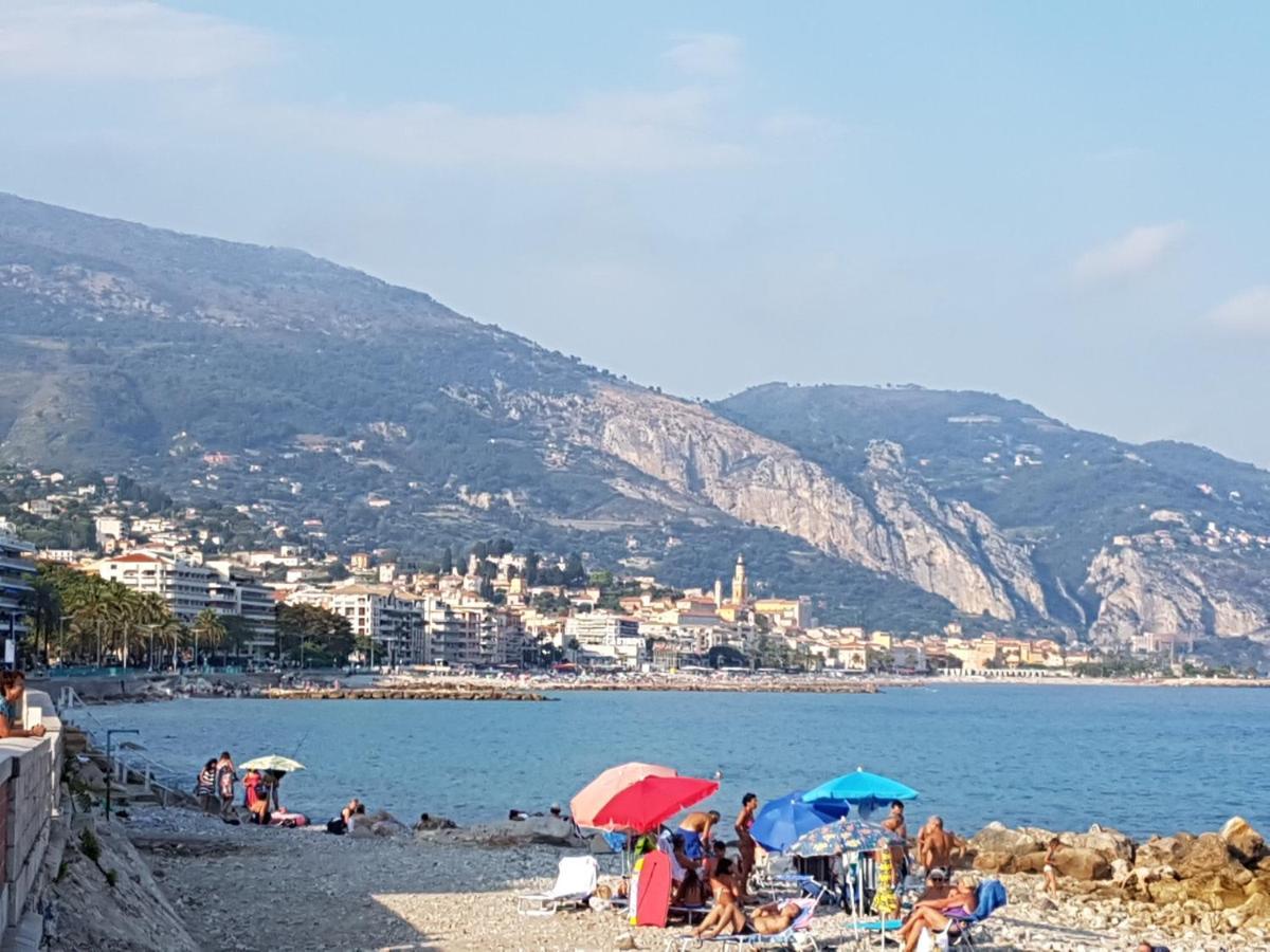 Charmant 2Pcs A 100 M De La Plage Au Calme Menton Extérieur photo